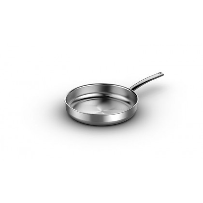 3.5-quart Flat Sauté Pan With Lid in 5-Ply Stainless Steel
