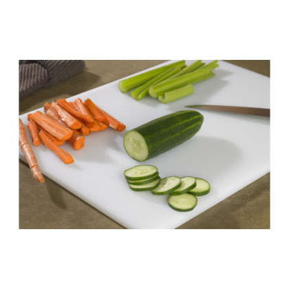 WHITE POLY CUTTING BOARD