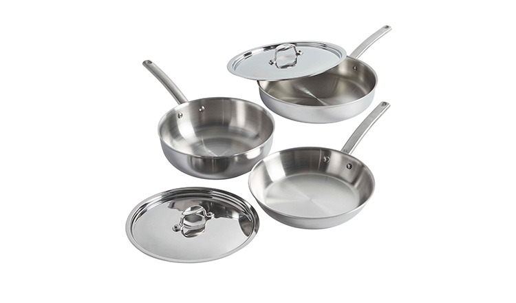5-Ply Stainless Steel Cookware Set » NUCU® Cookware & Bakeware