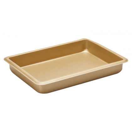 Gold-Coated Nonstick Cake Pan 9”x 13”